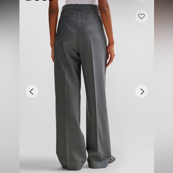 Hugo Boss‼️‼️ Suit RELAXED-FIT JACKET and PANTS 
SHARKSKIN ITALIAN WOOL‼️ - Picture 9 of 13